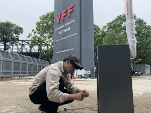 Lắp đặt cổng Barie cho VFF