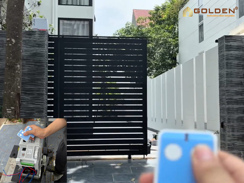 Nguyên lý hoạt động của cổng tự động