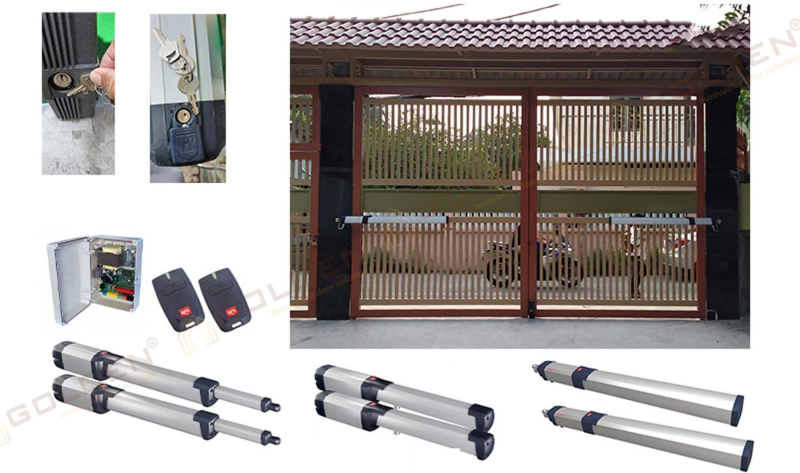 Tìm hiểu về motor cổng 2 cánh tự động 