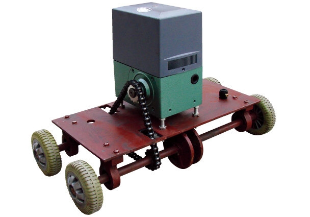 Phụ Kiện Cổng Xếp & Linh Kiện Cổng Xếp Các Loại 12 Kệ bánh xe đầu cổng dùng để đỡ động cơ cố định bên trong đầu cổng