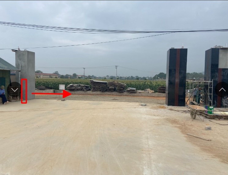 Chuẩn bị mặt bằng trước khi lắp đặt cổng xếp tự động
