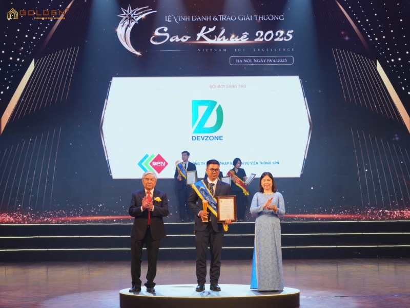 SPN nhận Giải thưởng Sao Khuê 2025 cho bộ điều khiển từ xa cổng tự động