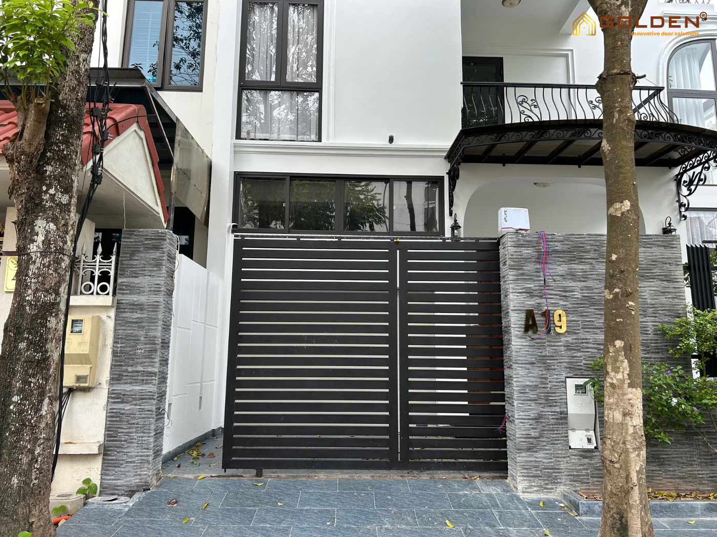 Lắp motor cổng tự động Life Deus