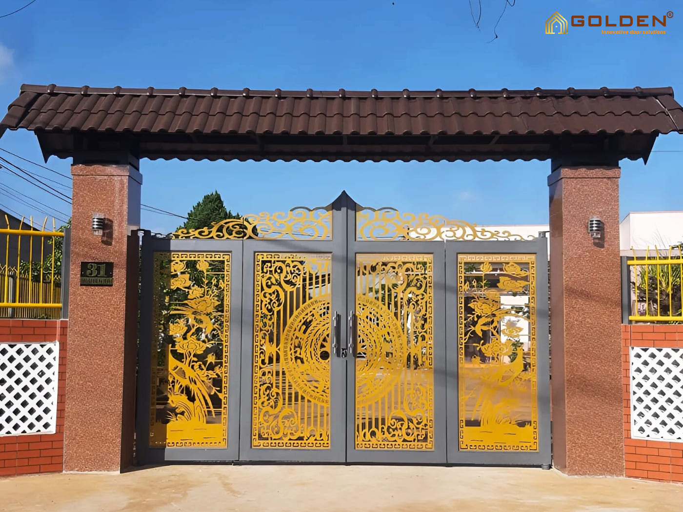 Mẫu cổng CNC đẹp, tinh xảo