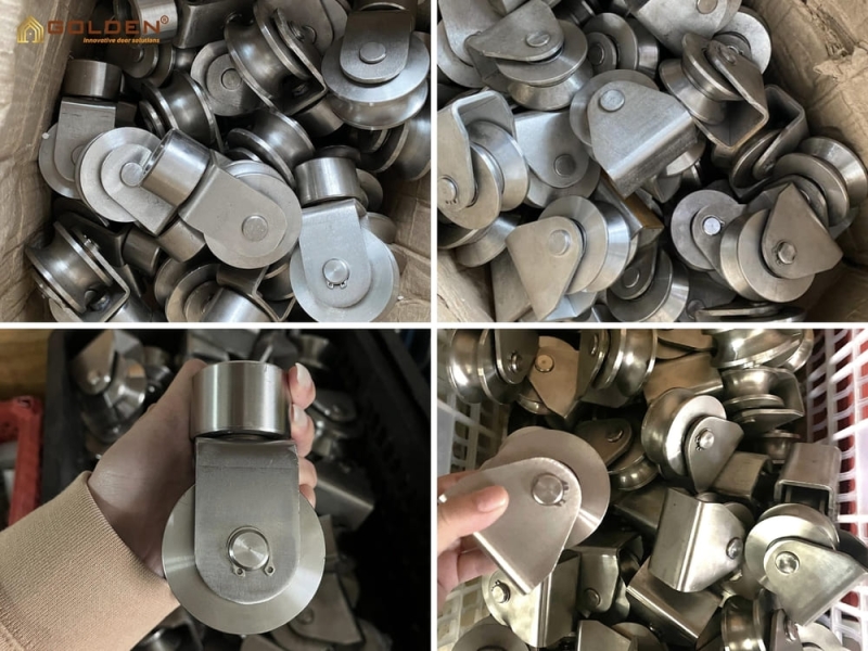 báo giá bánh xe cửa lùa