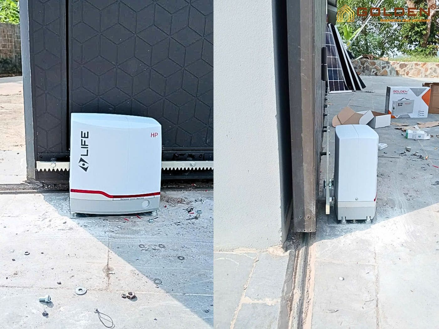 cổng trượt tự động Life Deus 600kg