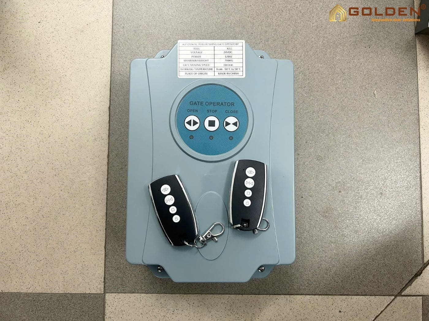 Motor cổng con rùa 700kg || Nhập khẩu trực tiếp giá tốt 4 Remote và hộp mạch điều khiển motor cổng con rùa 700kg