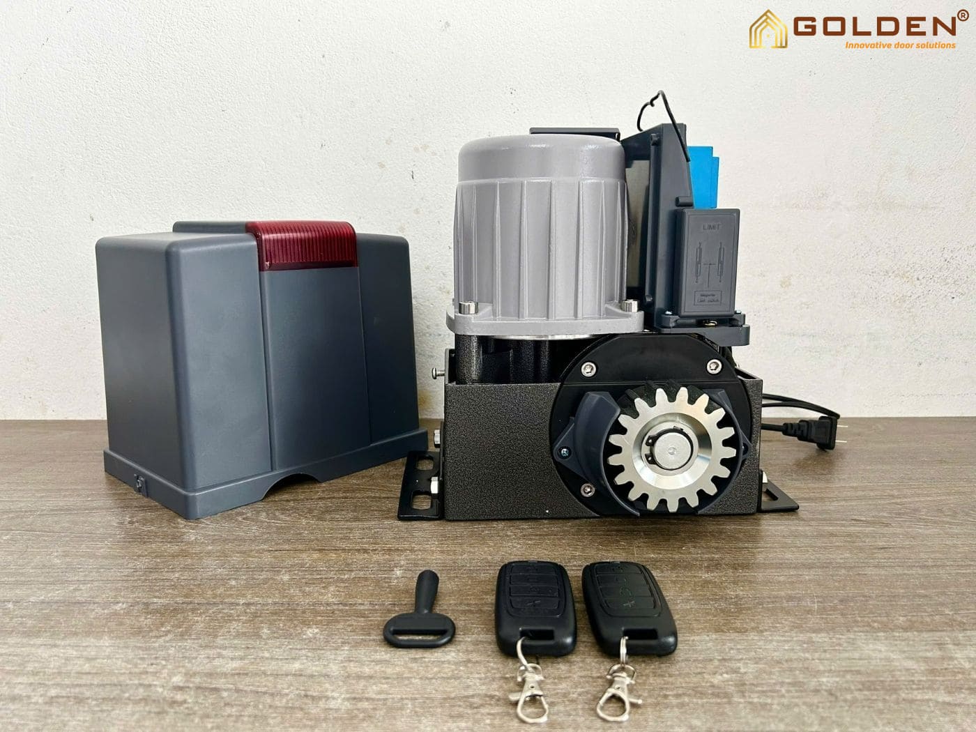 Bộ thiết bị đi kèm cổng tự động Bisen