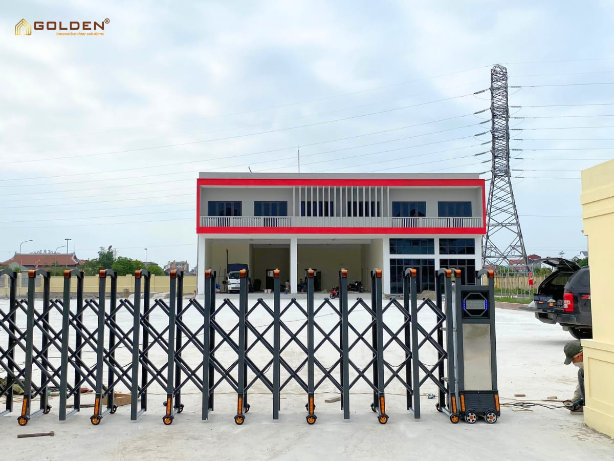 Kích thước cổng xếp