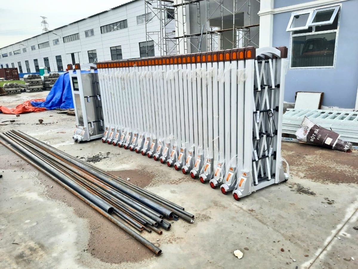 Công nghệ sơn tĩnh điện cổng xếp nhôm là gì? 4 công nghệ sơn tĩnh điện cổng xếp nhôm