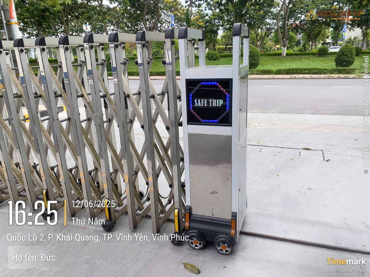 Sửa chữa ray cổng xếp