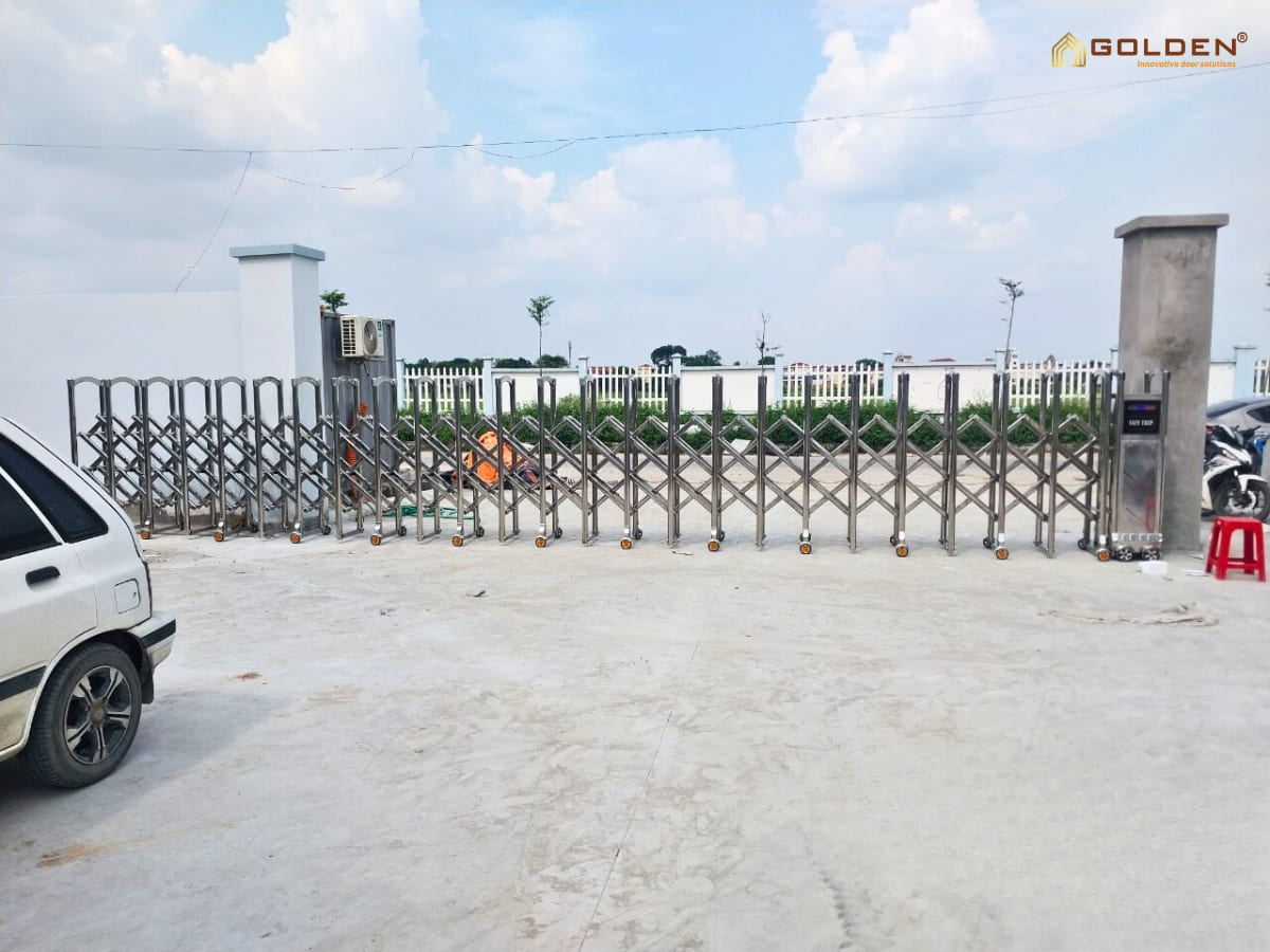 Kích thước cổng xếp