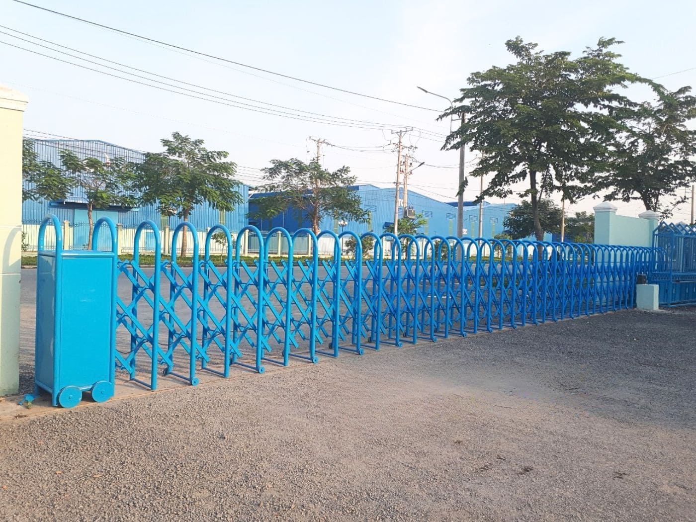 màu sắc cổng xếp