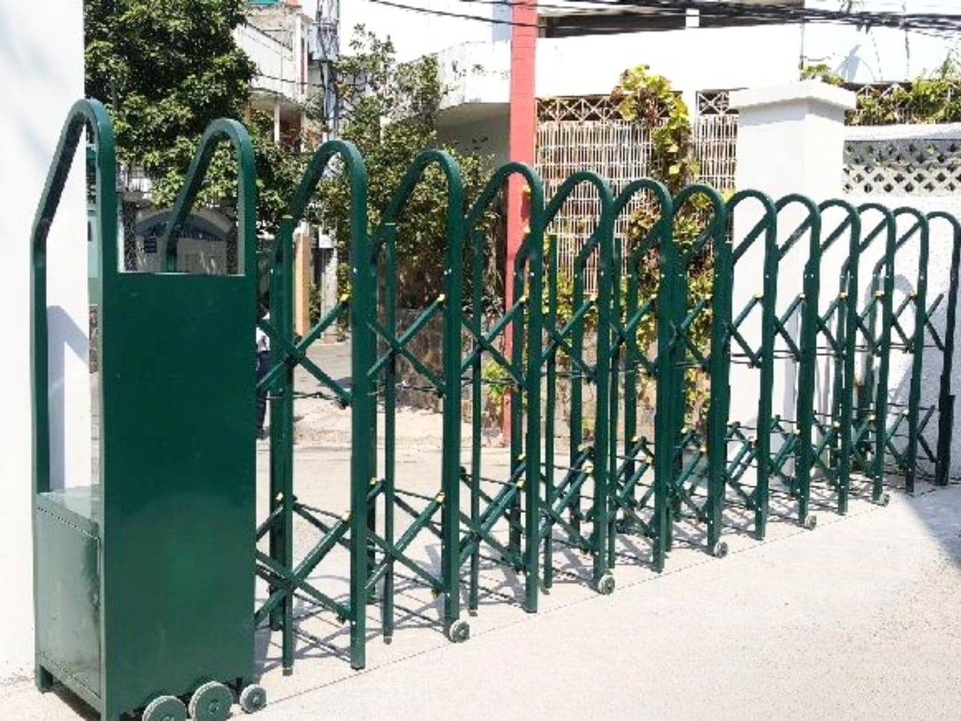 màu sắc cổng xếp