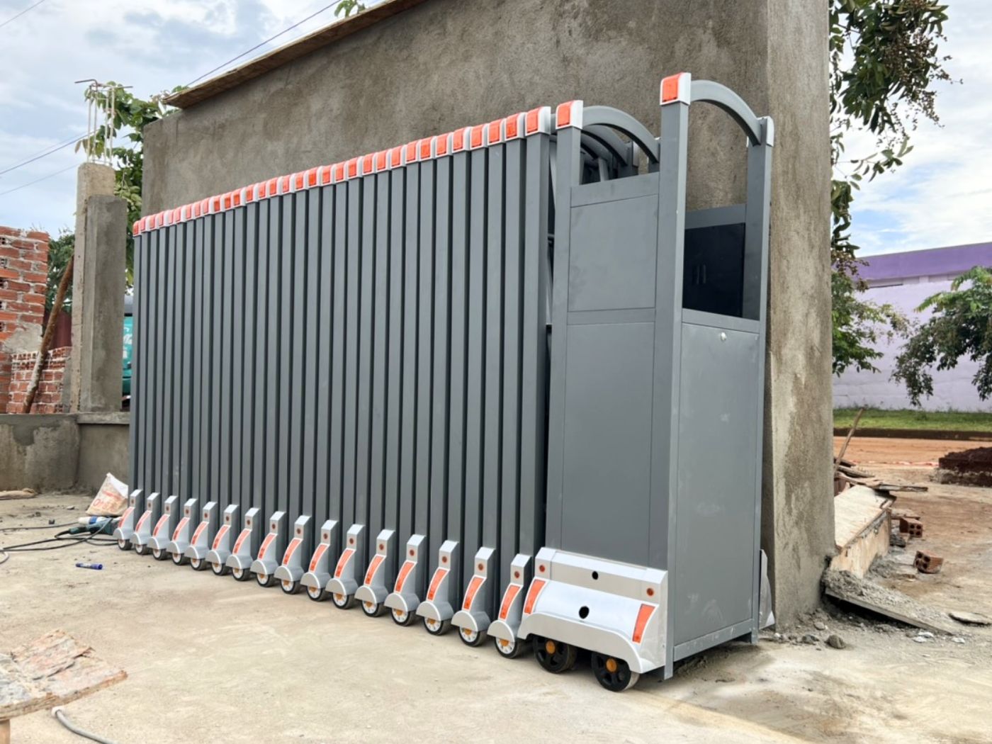 màu sắc cổng xếp