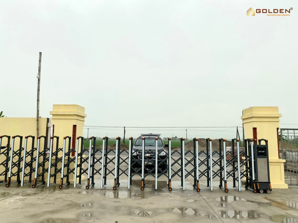 Kích thước cổng xếp