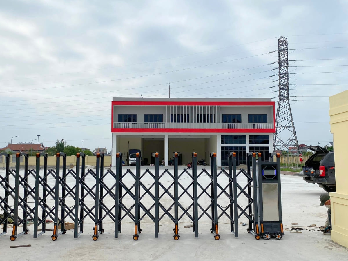 Tuổi thọ cổng xếp nhôm