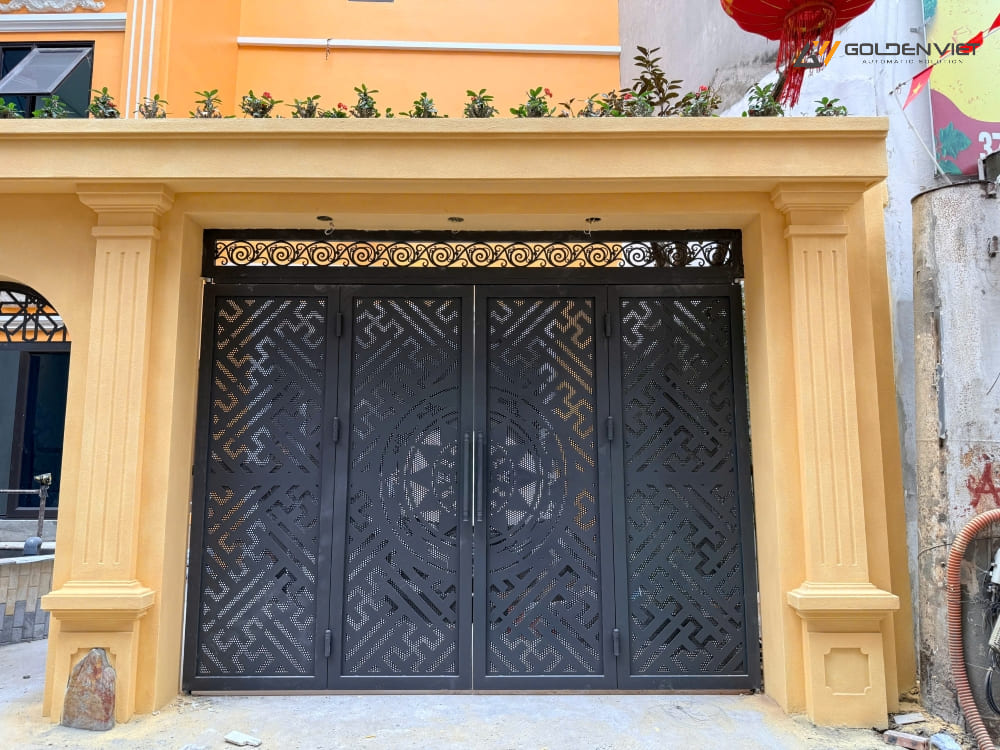 Lắp đặt cổng tay đòn Life OP3 tại Liễu Giai, Ba Đình