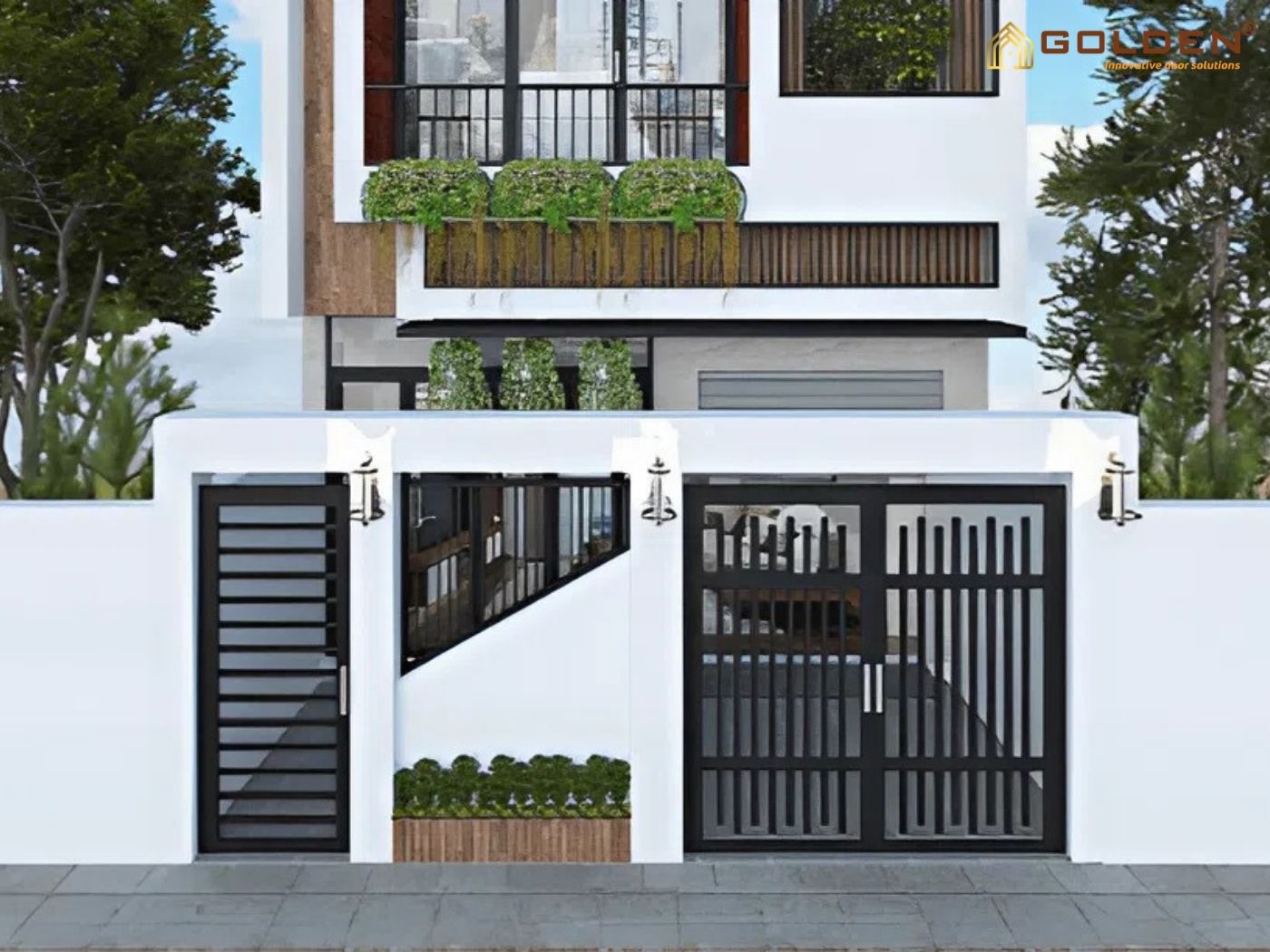 Nhà 2 cổng có tốt không? Giải đáp từ chuyên gia phong thủy 2 Nhà 2 cổng có tốt không?