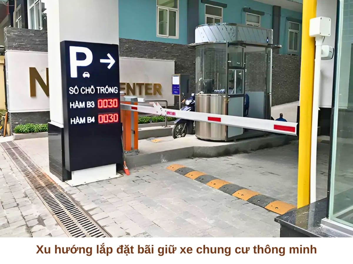 Giải pháp bãi giữ xe chung cư thông minh 2026