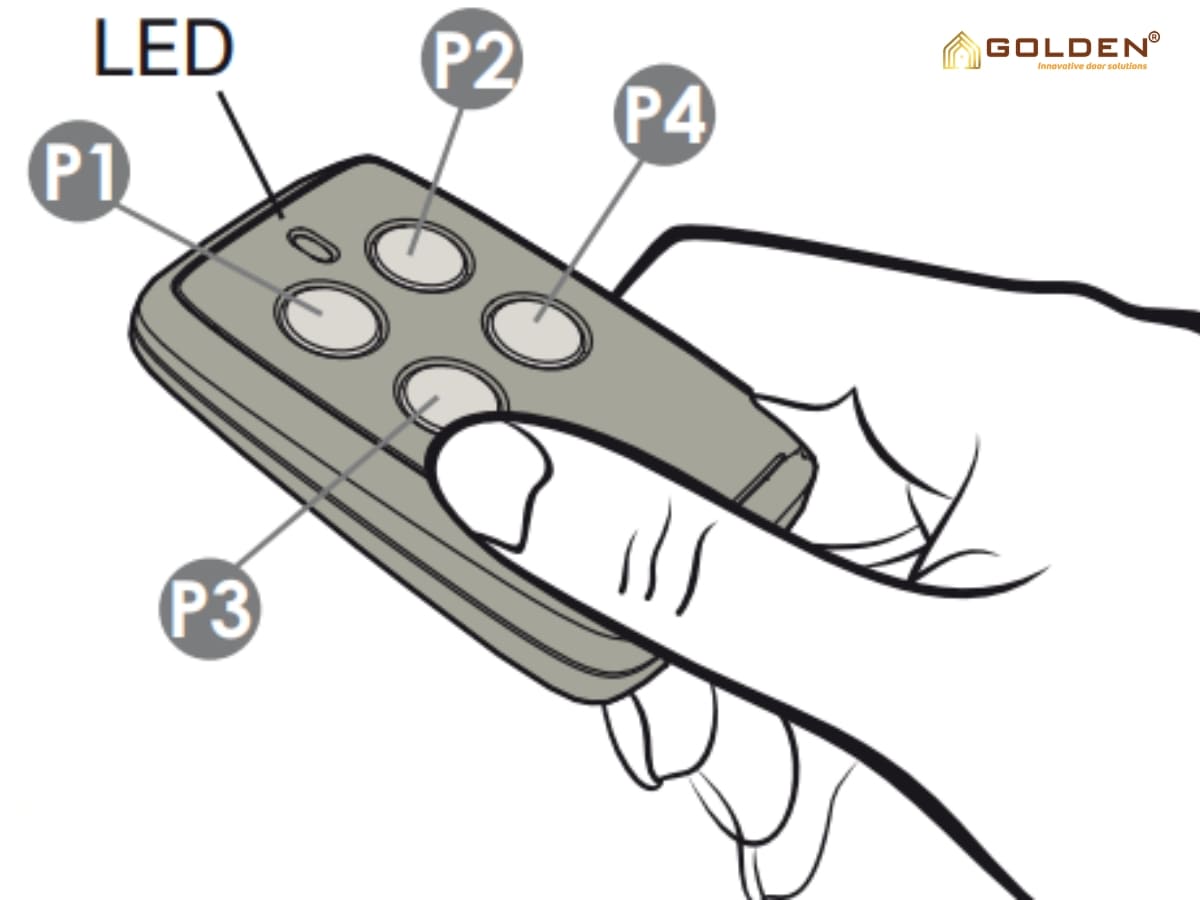 Remote cổng tự động Proteco