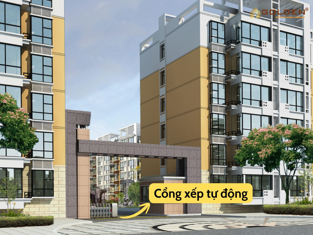 Cổng khu đô thị