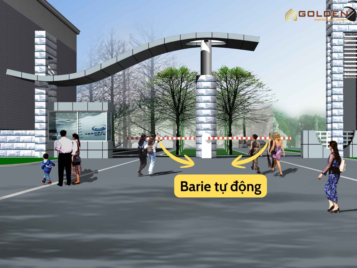 Cổng khu đô thị