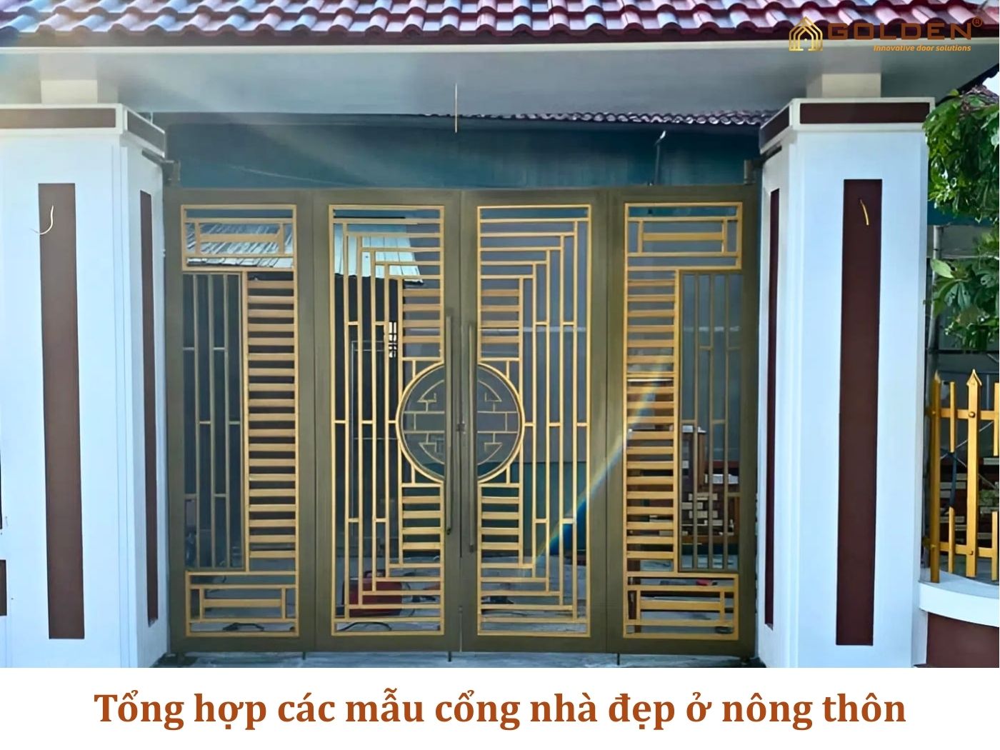 Cập nhật ngay 30+ mẫu cổng nhà đẹp ở nông thôn