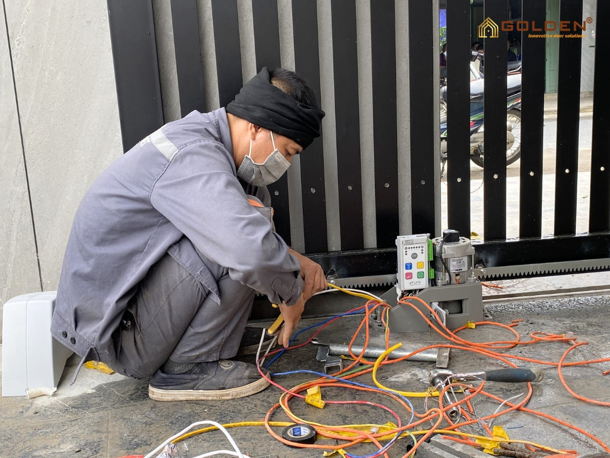 Tư vấn, lắp đặt cổng tự động tại Khu đô thị Dương Nội 6 Lắp đặt cổng tự động tại Khu đô thị Dương Nội