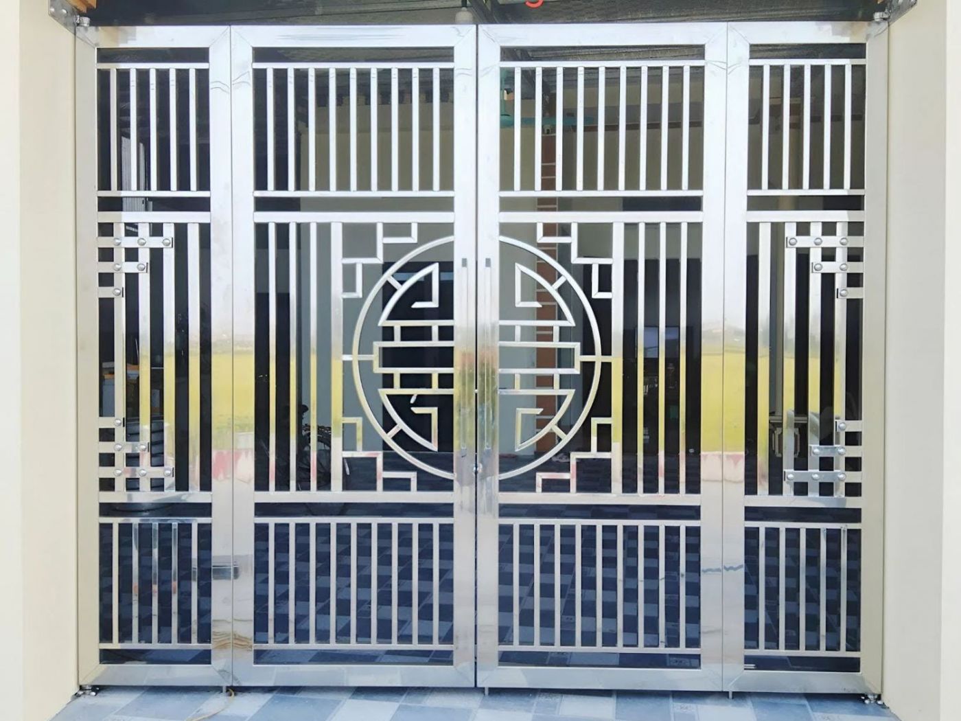 Cập nhật ngay 30+ mẫu cổng nhà đẹp ở nông thôn 24 Mẫu cổng inox được dùng nhiều ở nông thôn