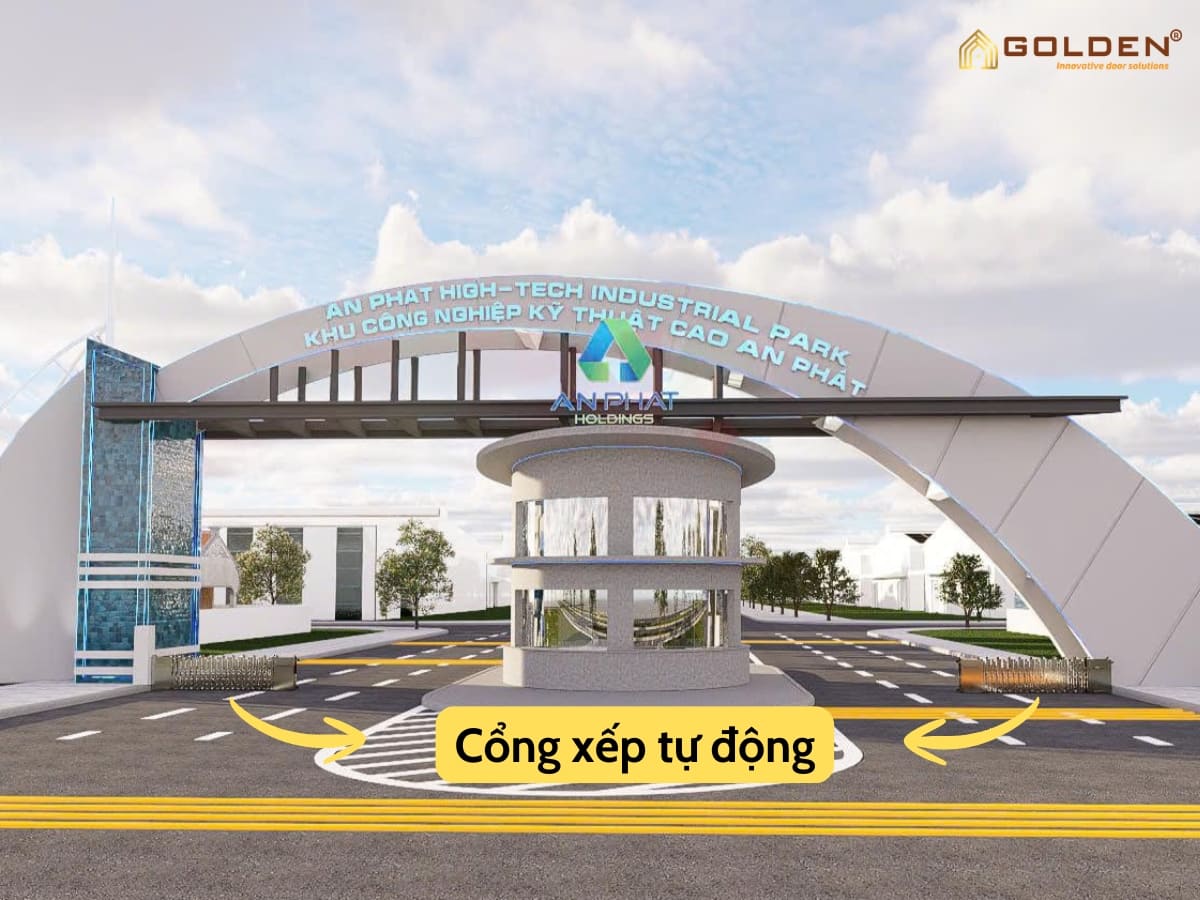 Cổng khu đô thị