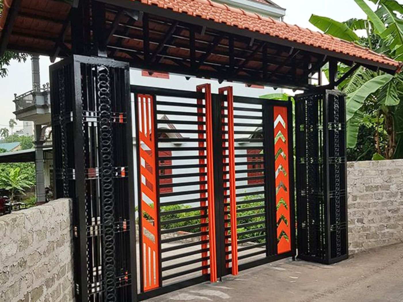 Mẫu cổng ngõ đẹp