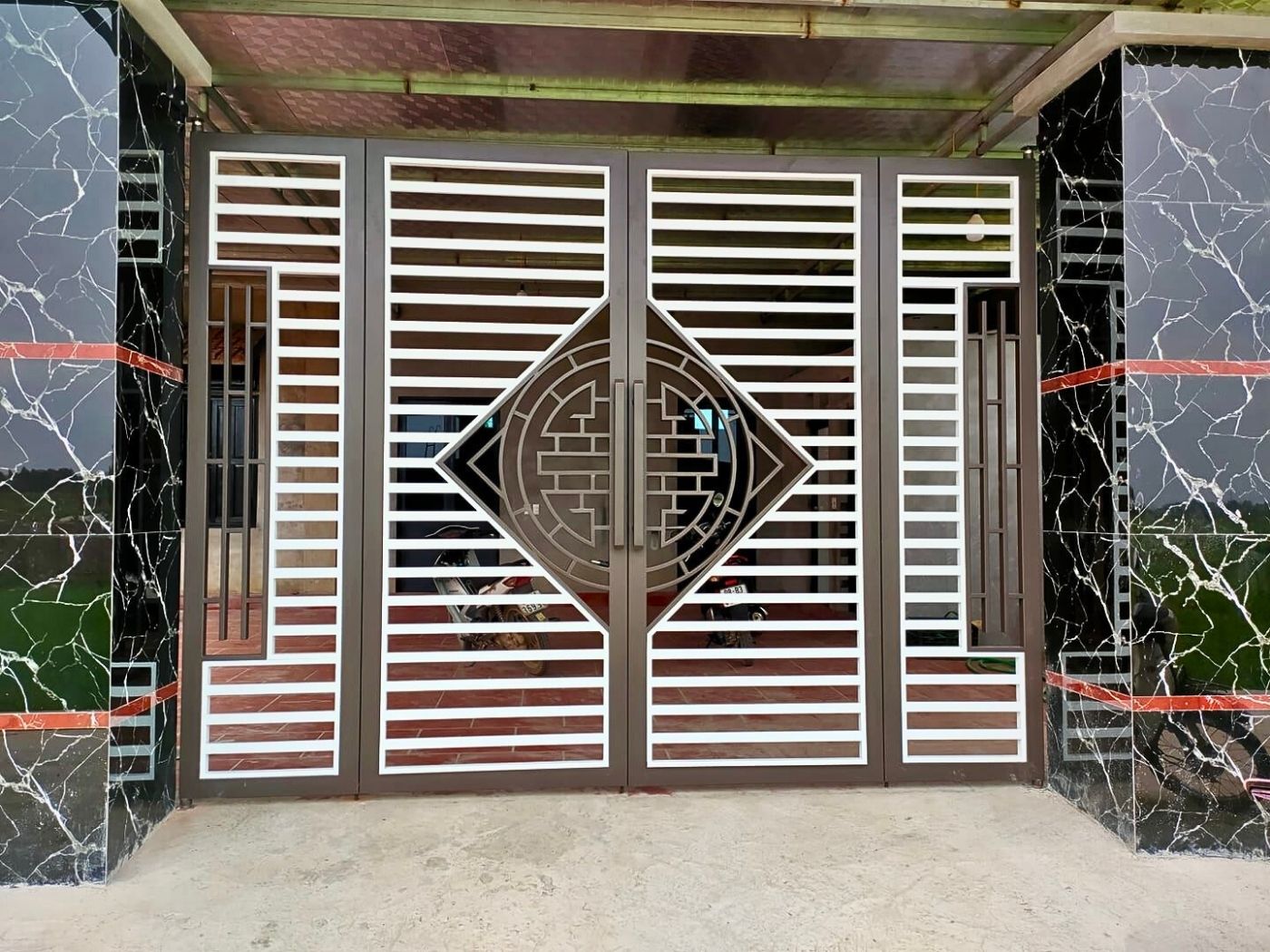 Mẫu cổng ngõ đẹp