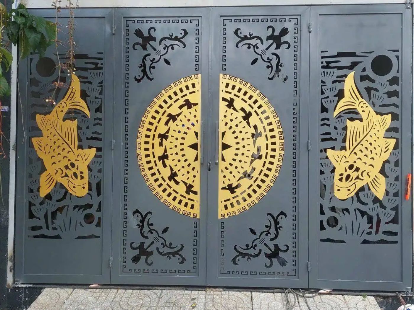 Mẫu cổng ngõ đẹp