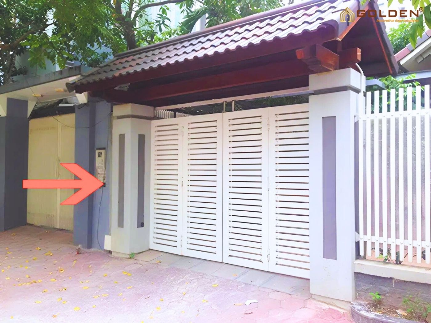 Cổng nhà đặt bên trái hay bên phải? Cách xác định hướng cổng phù hợp 4 cổng nhà đặt bên trái hay bên phải