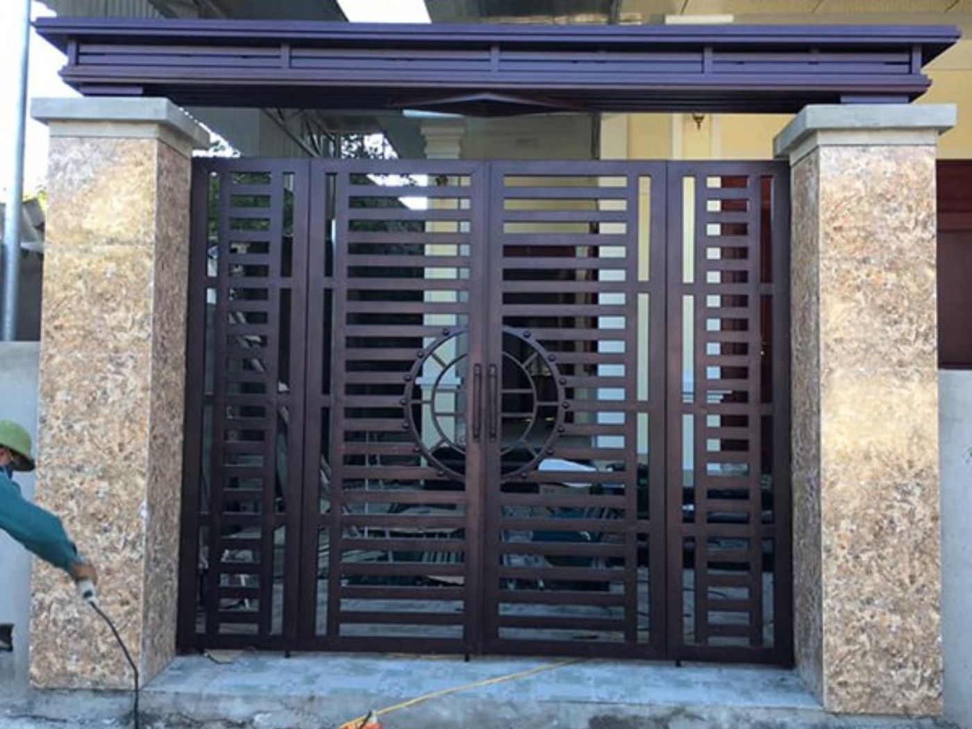 Cập nhật ngay 30+ mẫu cổng nhà đẹp ở nông thôn 8 Cổng nhà đẹp ở nông thôn