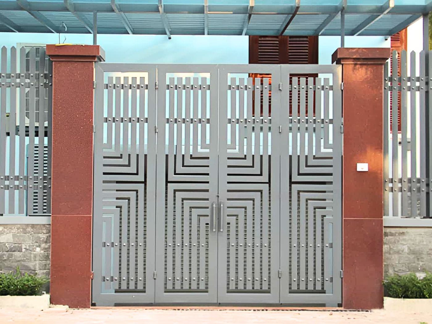 Cập nhật ngay 30+ mẫu cổng nhà đẹp ở nông thôn 5 Cổng nhà đẹp ở nông thôn