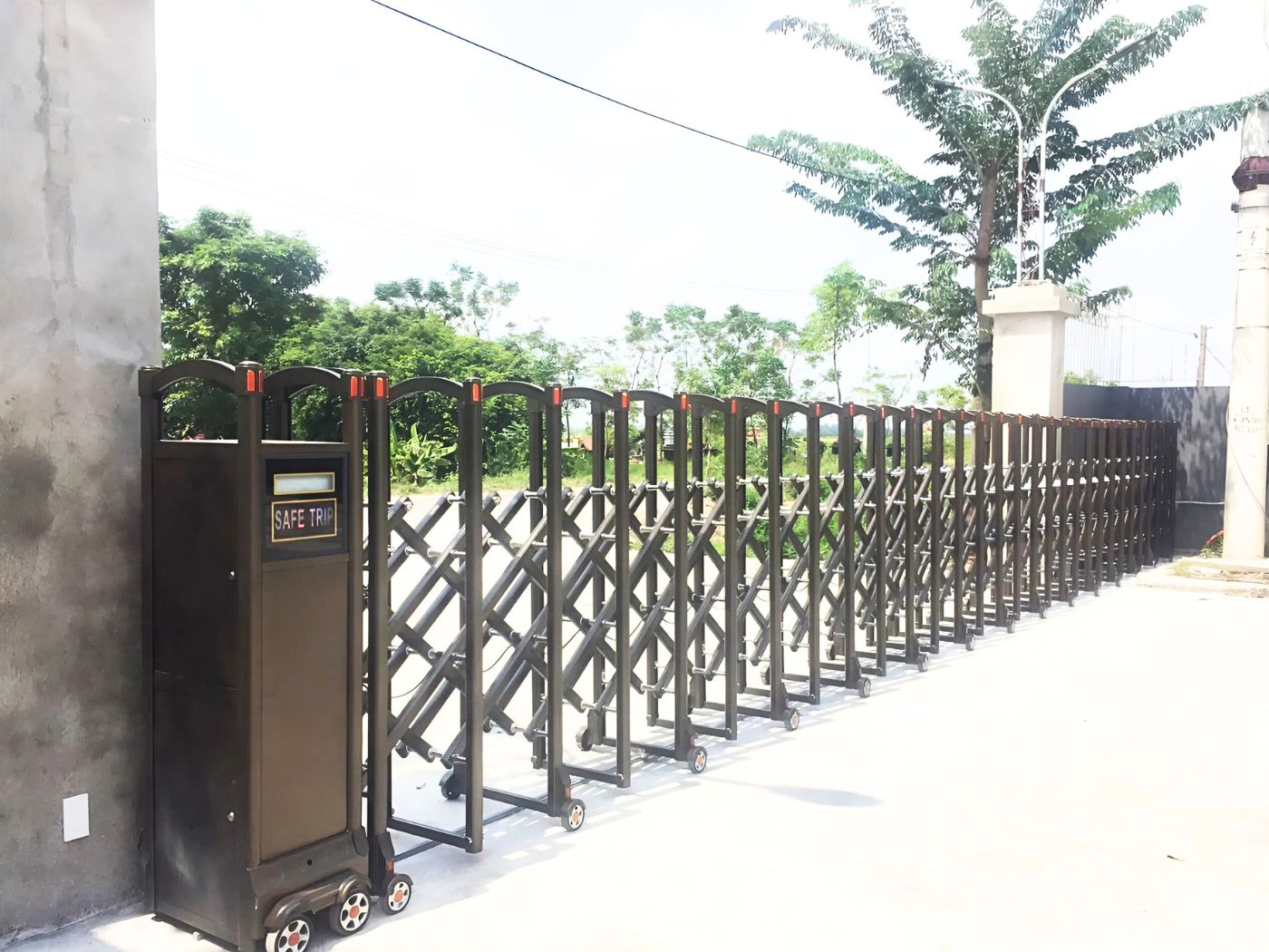 Mẫu cổng nhà xưởng