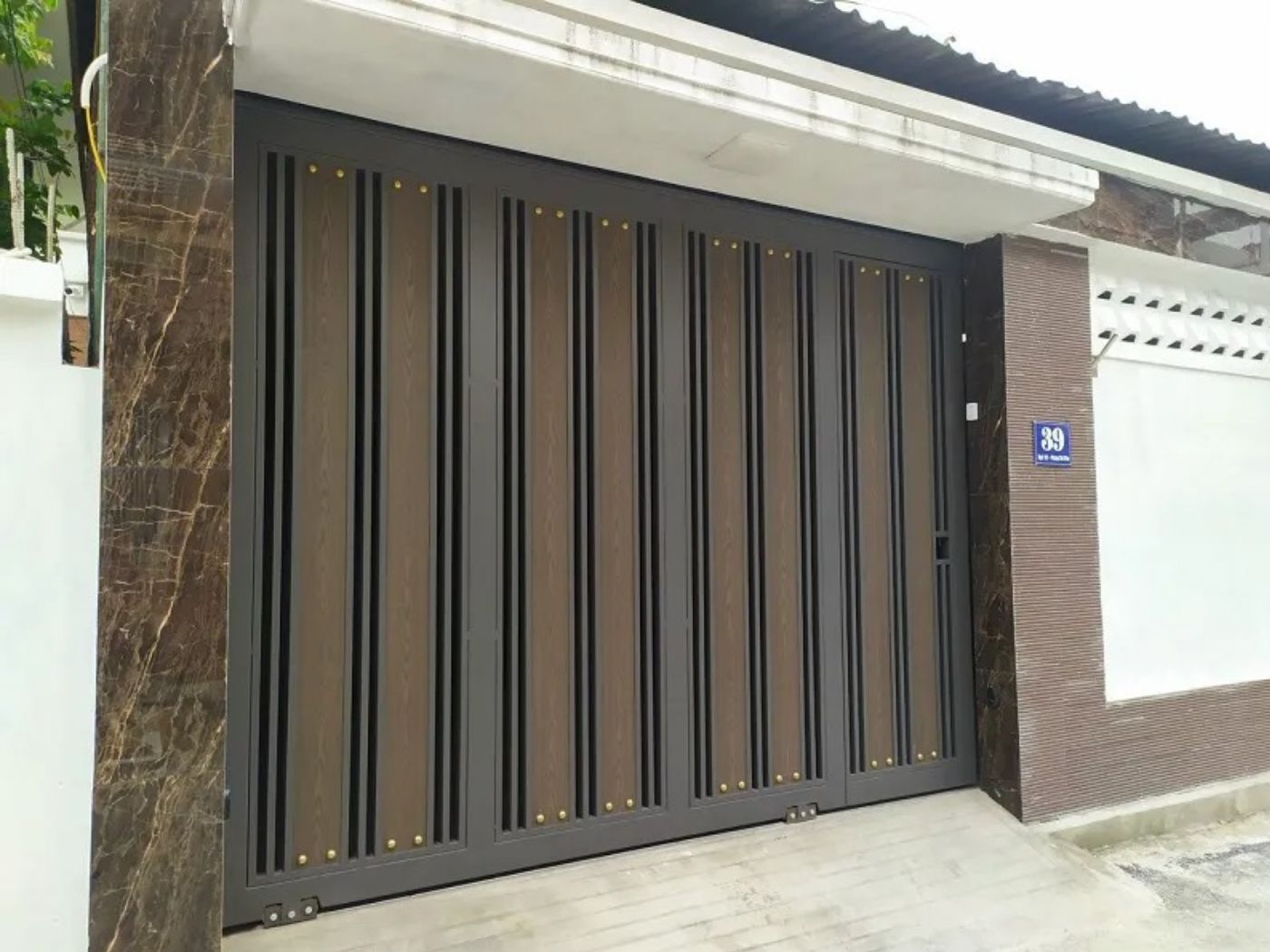 TOP 30+ mẫu cổng nhà phố đẹp, hiện đại 25 Cổng nhà phố đẹp