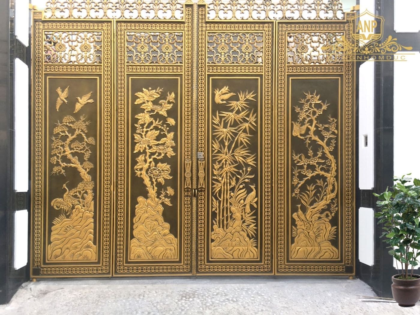 TOP 30+ mẫu cổng nhà phố đẹp, hiện đại 5 Mẫu cổng nhà phố đẹp