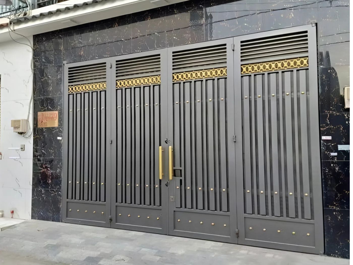 TOP 30+ mẫu cổng nhà phố đẹp, hiện đại 28 Cổng nhà phố đẹp