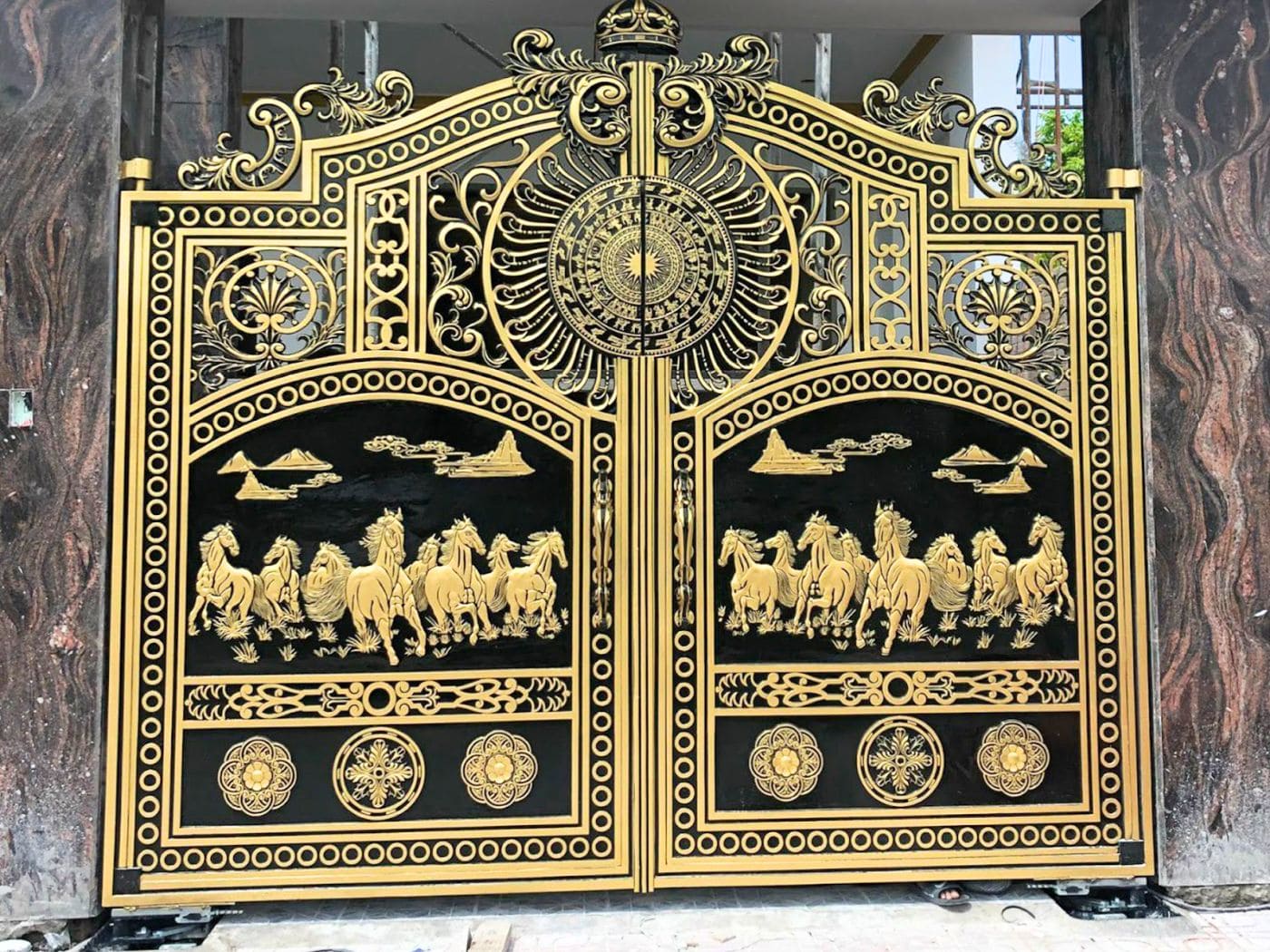 TOP 30+ mẫu cổng nhà phố đẹp, hiện đại 8 Mẫu cổng nhà phố đẹp