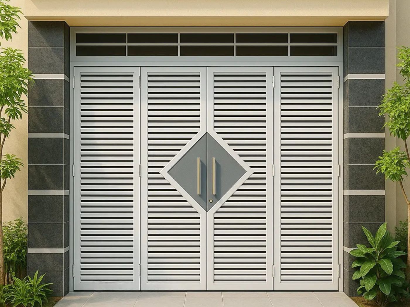 TOP 30+ mẫu cổng nhà phố đẹp, hiện đại 29 Cổng nhà phố đẹp