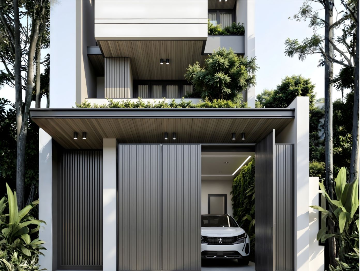 TOP 30+ mẫu cổng nhà phố đẹp, hiện đại 32 Cổng nhà phố đẹp