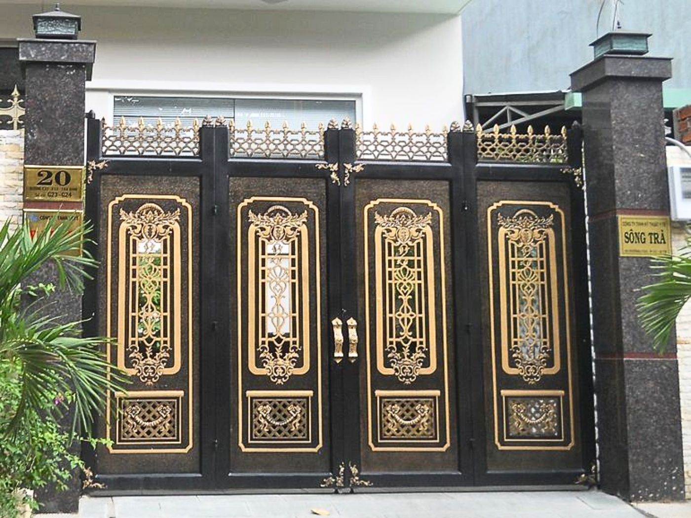 TOP 30+ mẫu cổng nhà phố đẹp, hiện đại 24 Cổng nhà phố đẹp