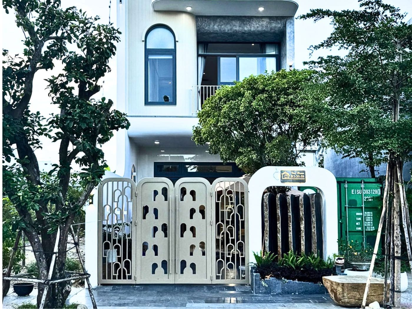 TOP 30+ mẫu cổng nhà phố đẹp, hiện đại 18 Cổng nhà phố hiện đại