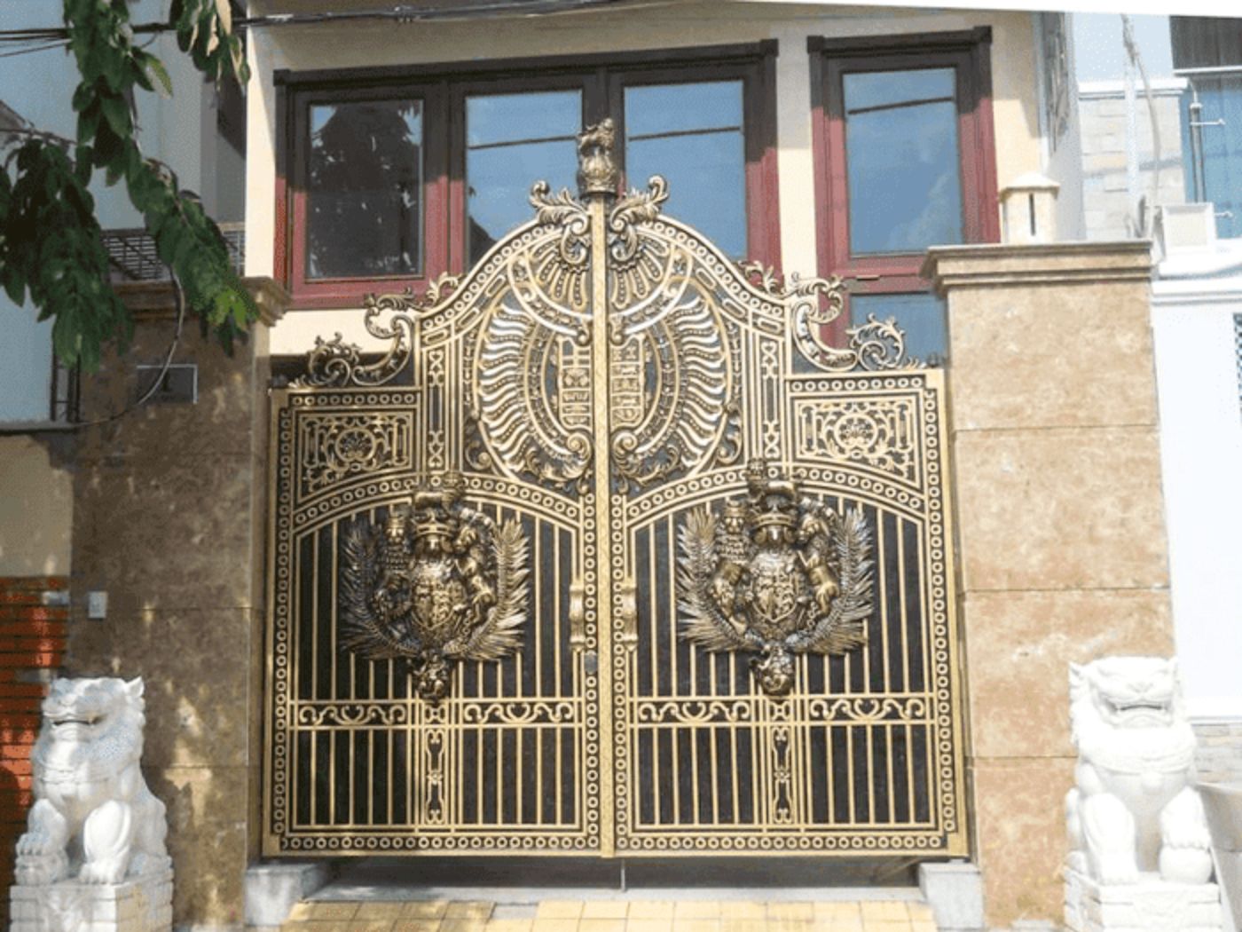 TOP 30+ mẫu cổng nhà phố đẹp, hiện đại 12 Cổng nhà phố hiện đại