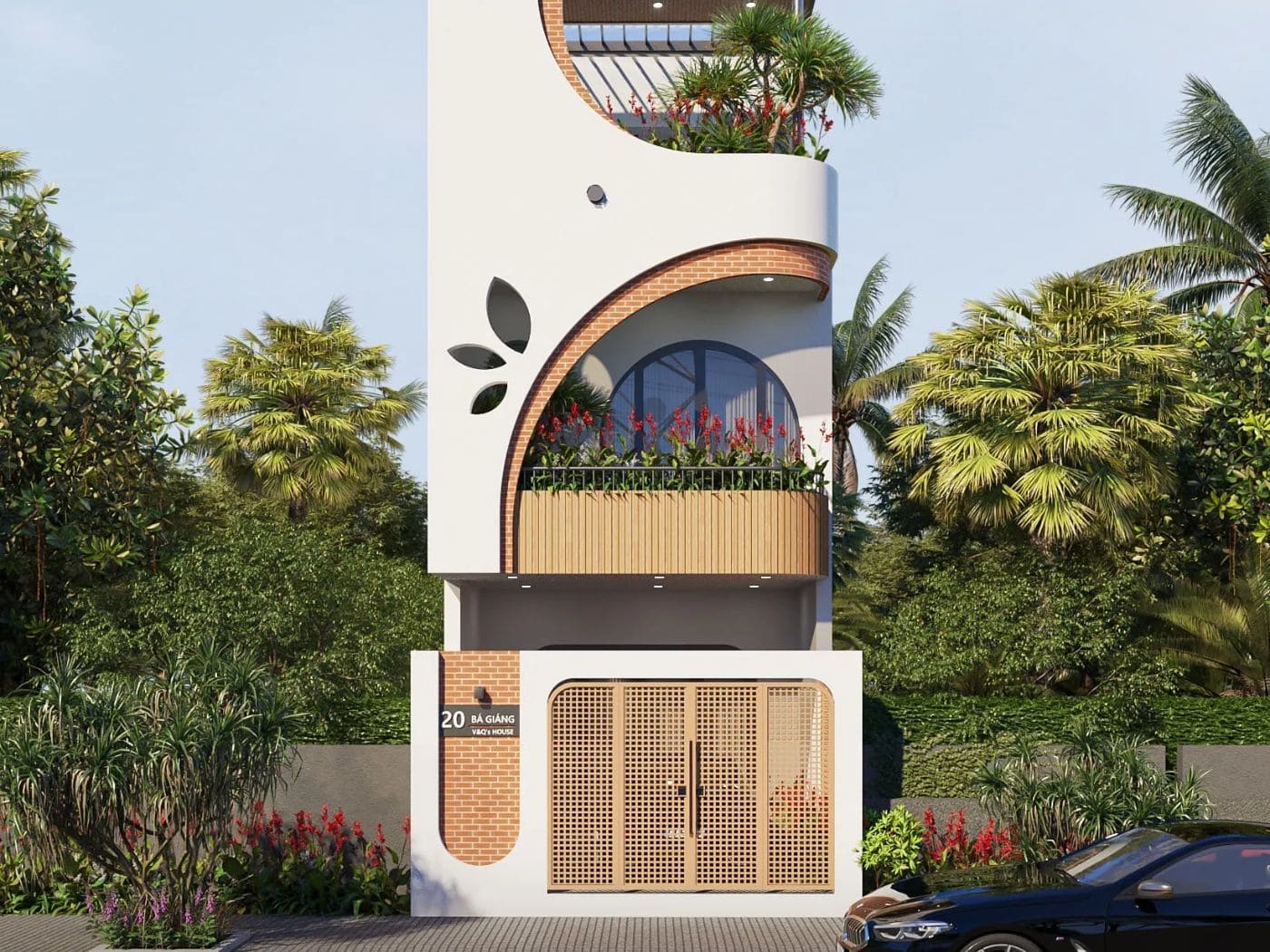 TOP 30+ mẫu cổng nhà phố đẹp, hiện đại 20 Cổng nhà phố đẹp