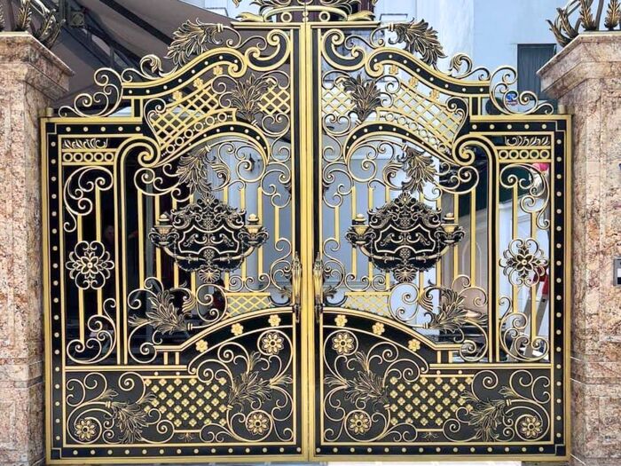 Mẫu cổng nhà tân cổ điển