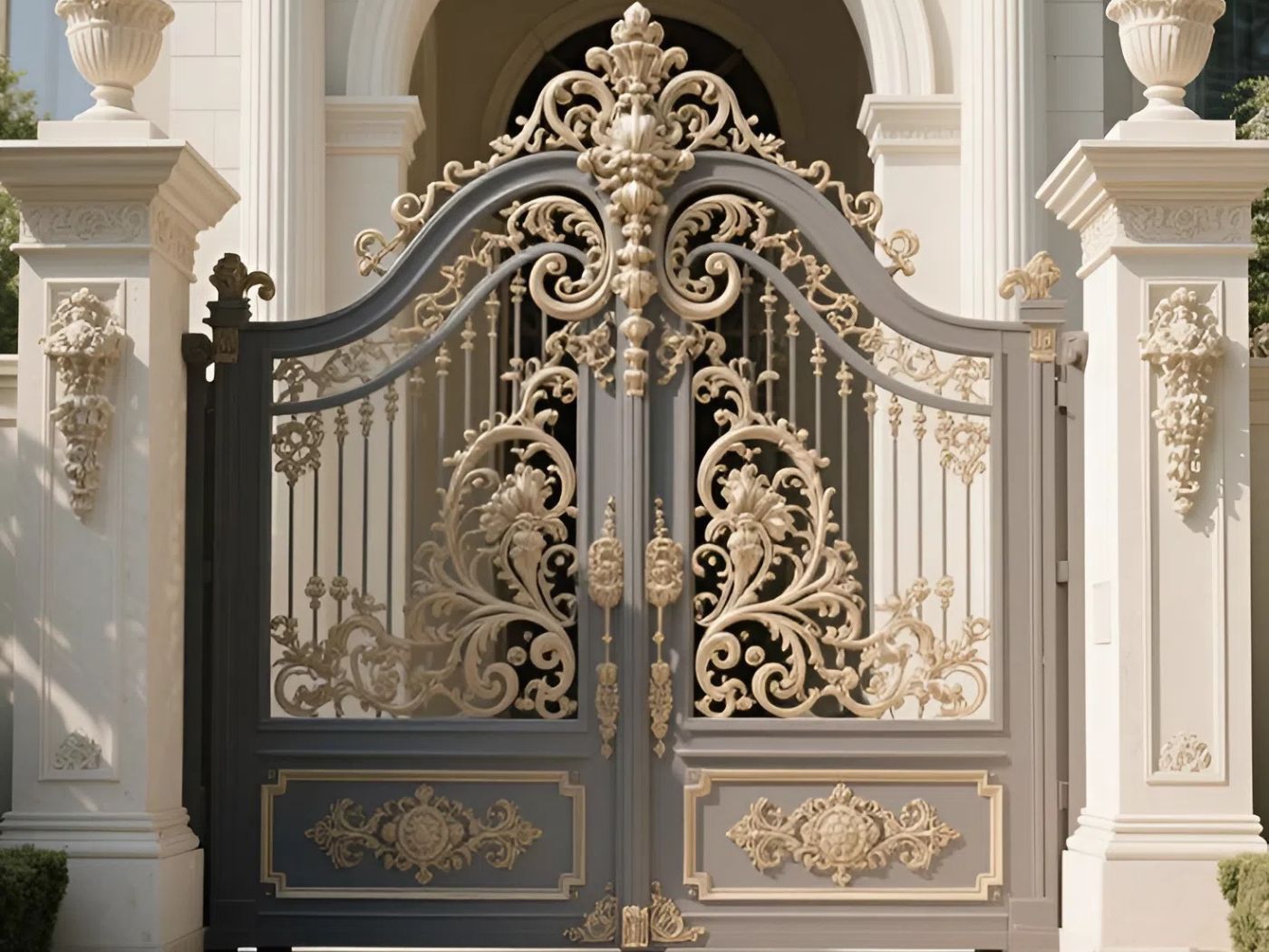 Mẫu cổng tân cổ điển